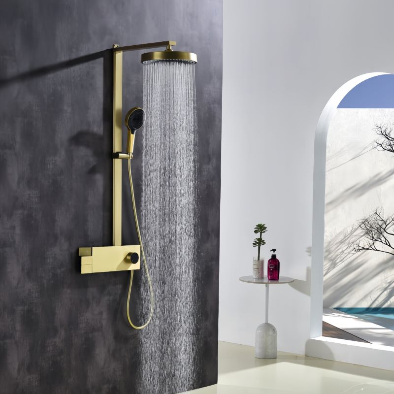 LEEGO BATHROOM SHOWER SYSTEM Hot and Cold Water Control Three-function rotary switch