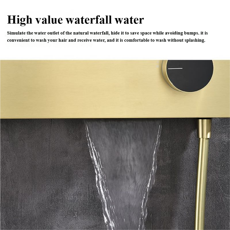 LEEGO BATHROOM SHOWER SYSTEM Hot and Cold Water Control Three-function rotary switch