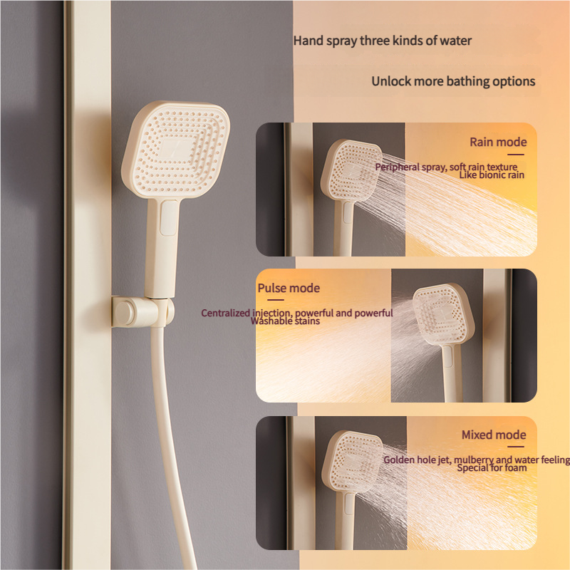 LEEGO BATHROOM SHOWER SYSTEM LED Digital display Large overhead shower