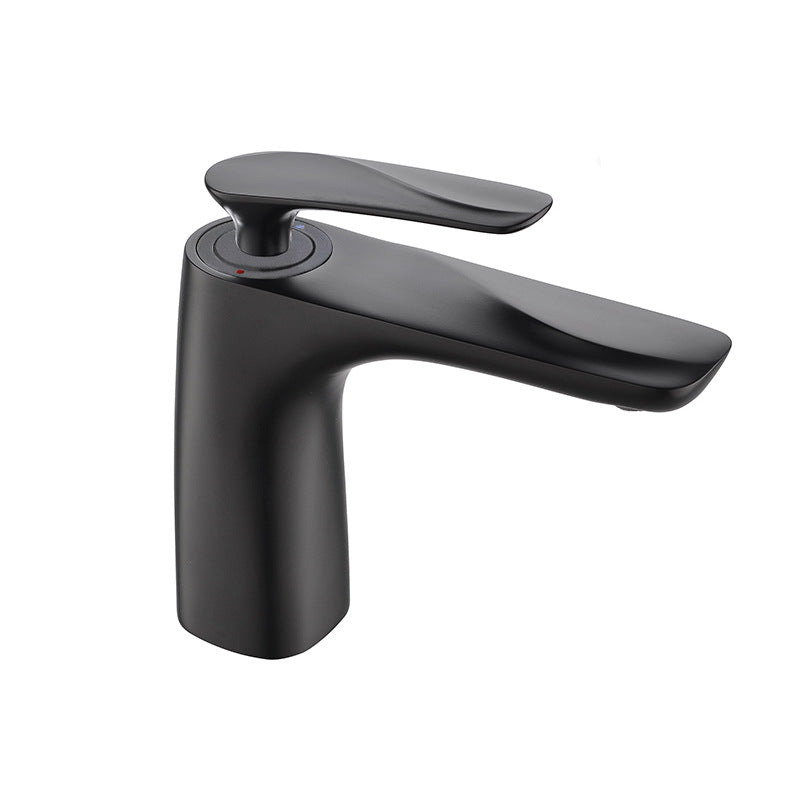 LEEGO BATHROOM FAUCET Lift-up handle Hot and Cold Water Control Single mode tap