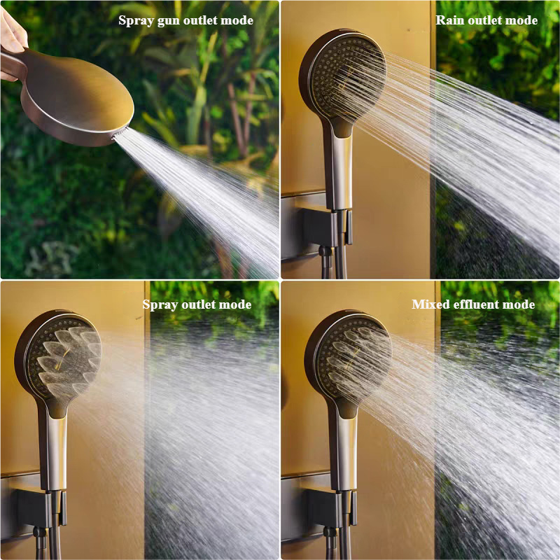 LEEGO BATHROOM SHOWER SYSTEM Hot and Cold Water Control Three-function rotary switch