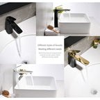 LEEGO BATHROOM FAUCET Lift-up handle Hot and Cold Water Control Single mode tap
