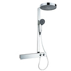 LEEGO BATHROOM SHOWER SYSTEM Waterfall-style water discharge Hot and Cold Water Control Large Top Sprayer