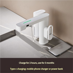 LEEGO BATHROOM FAUCET Touchless tap LED Digital display with soap dish