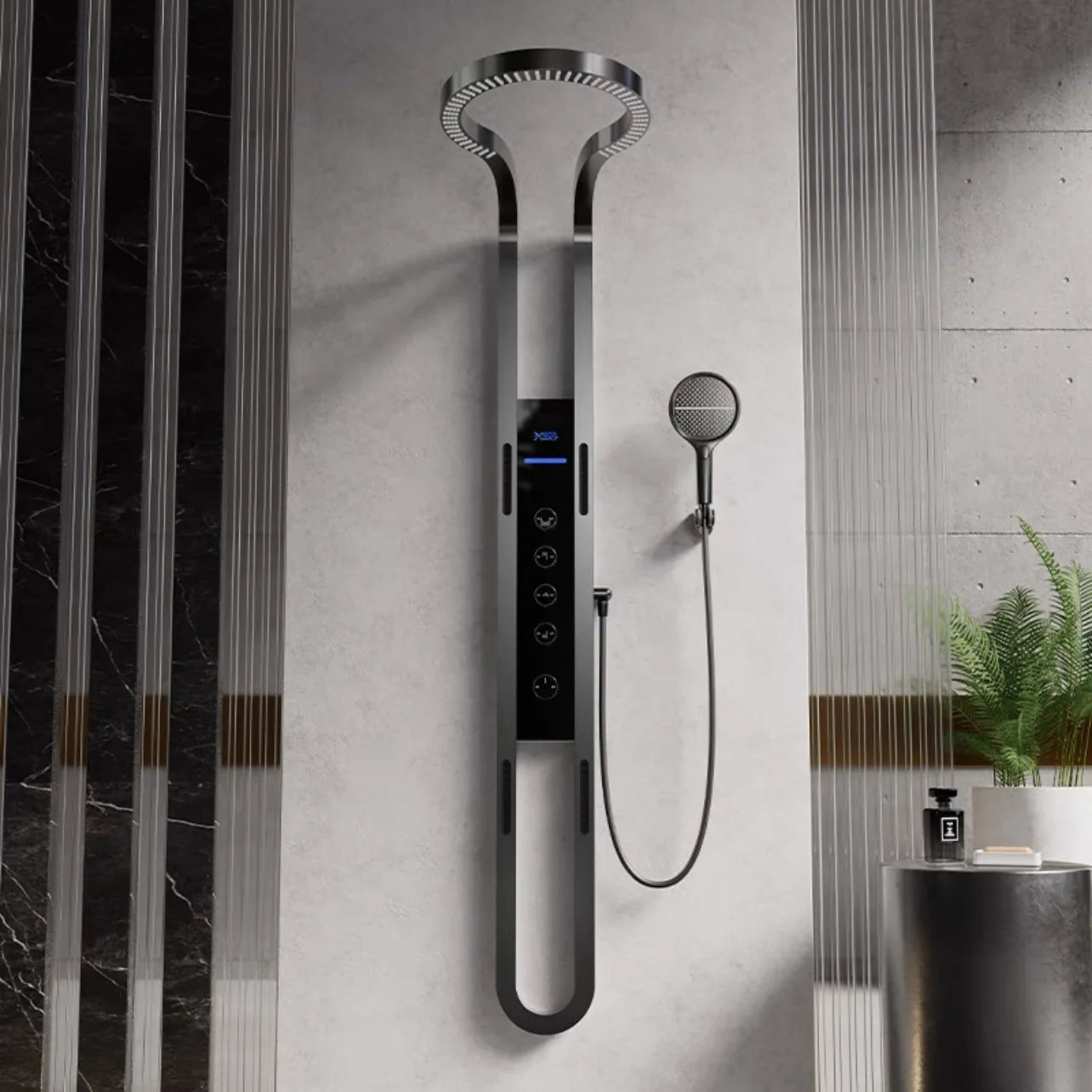 LEEGO BATHROOM SHOWER SYSTEM  Digital waterfall shower