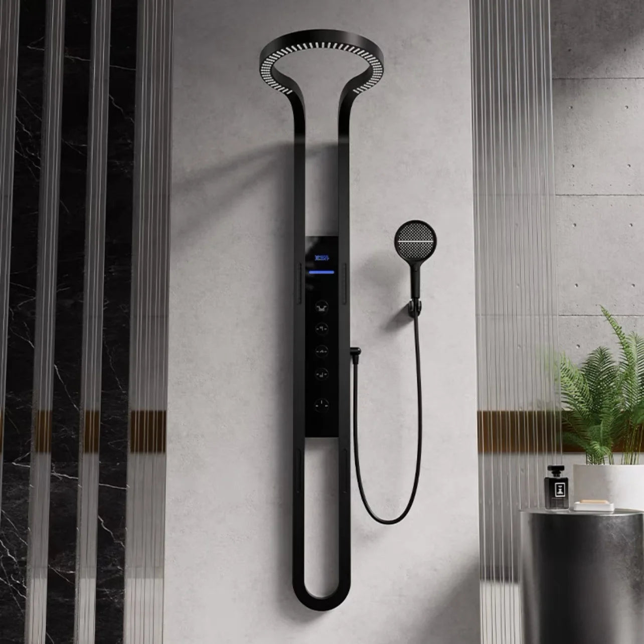 LEEGO BATHROOM SHOWER SYSTEM  Digital waterfall shower